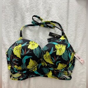 Victoria's Secret Archives Swim Bombshell Push-up Longline Bikini Top (34D)